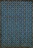 spicher and company classic vinyl pattern 54 blue moon rug