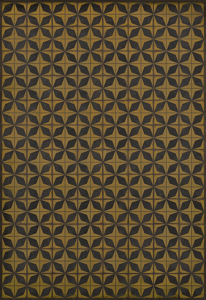 spicher and company classic vinyl pattern 54 cosmic ray rug