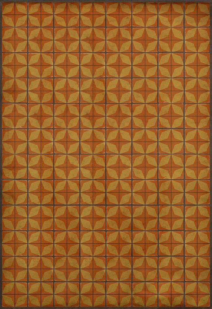spicher and company classic vinyl pattern 54 fireball rug