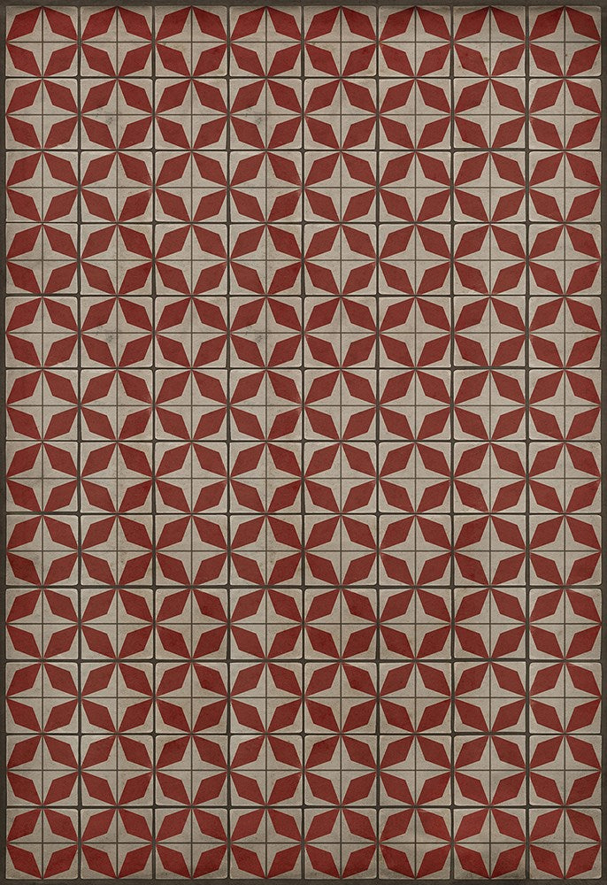 spicher and company classic vinyl pattern 54 launch pad rug