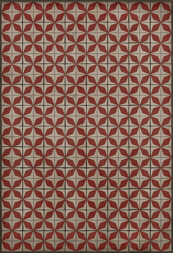 spicher and company classic vinyl pattern 54 launch pad rug