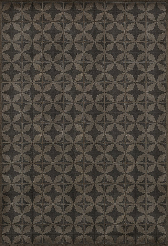 spicher and company classic vinyl pattern 54 meteor shower rug