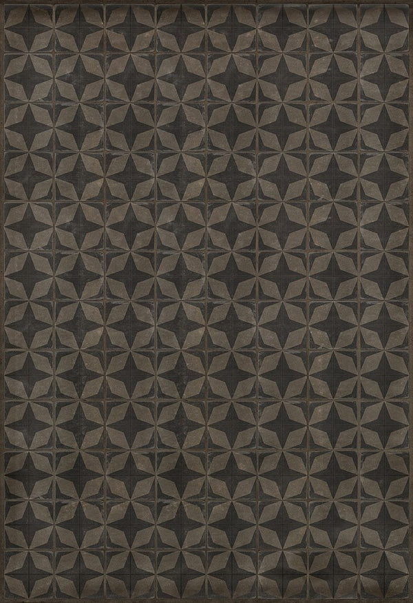 spicher and company classic vinyl pattern 54 meteor shower rug