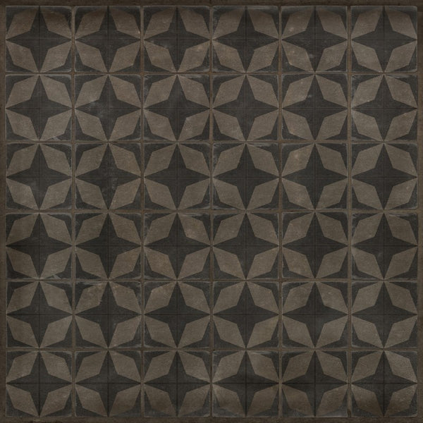 spicher and company classic vinyl pattern 54 meteor shower rug