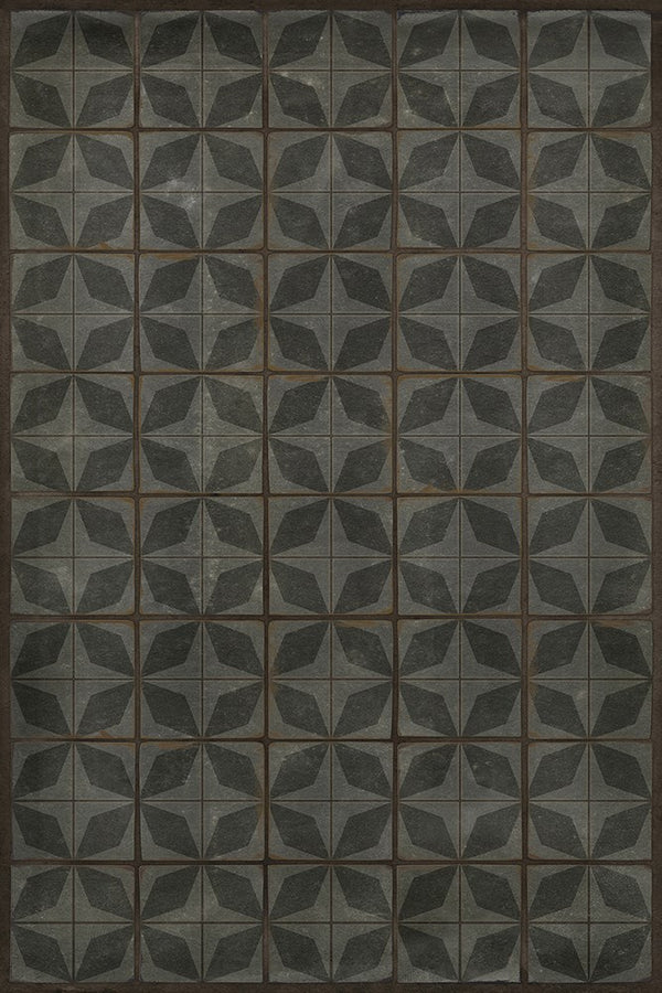 spicher and company classic vinyl pattern 54 nuclear fusion rug