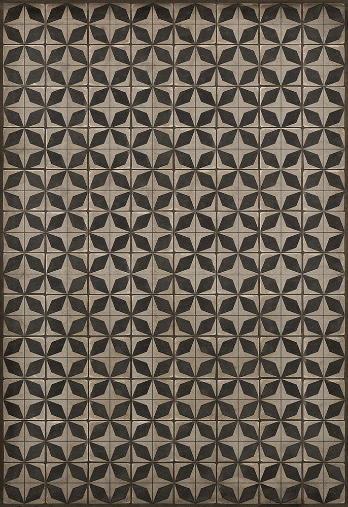 spicher and company classic vinyl pattern 54 sputnik rug