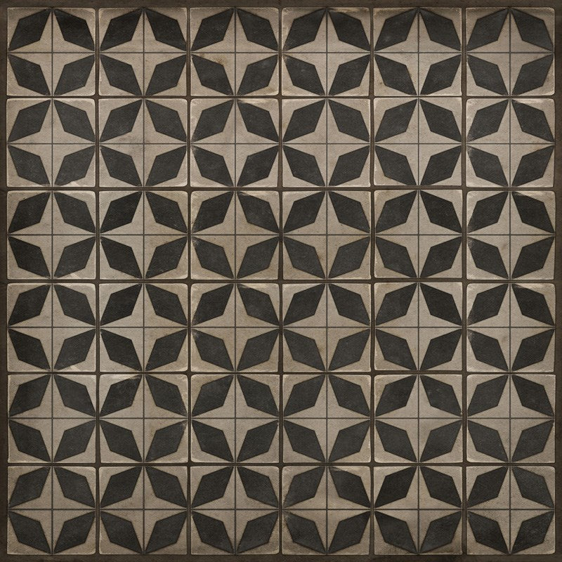 spicher and company classic vinyl pattern 54 sputnik rug