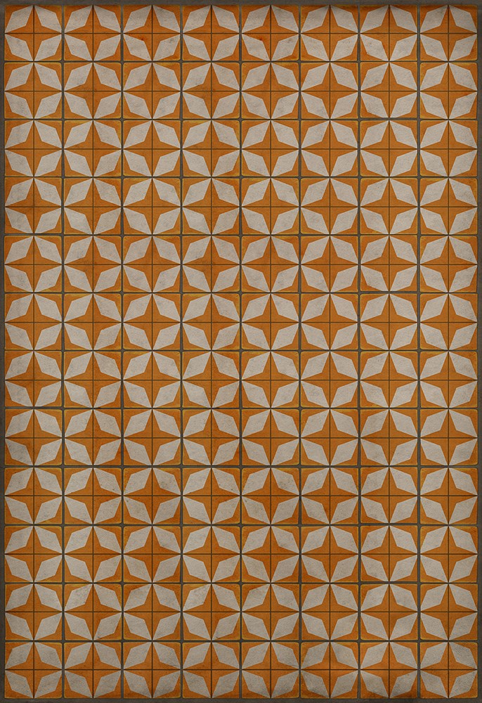spicher and company classic vinyl pattern 54 supernova rug