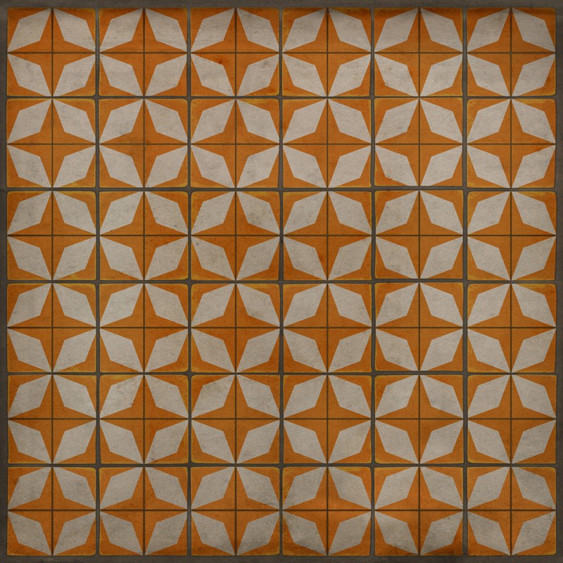 spicher and company classic vinyl pattern 54 supernova rug
