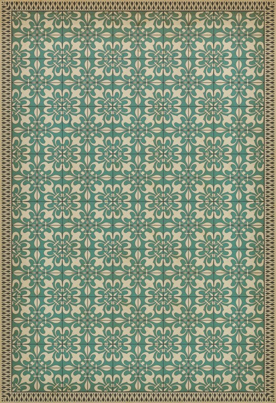 spicher and company classic vinyl pattern 55 as the clouds go by rug
