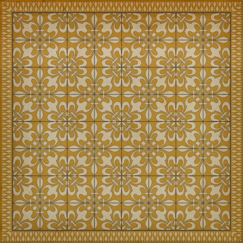 spicher and company classic vinyl pattern 55 busy as a bee rug