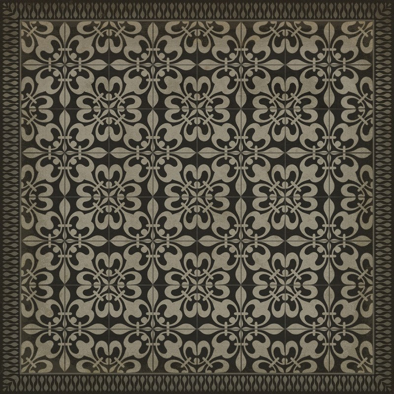 spicher and company classic vinyl pattern 55 dark skies rug