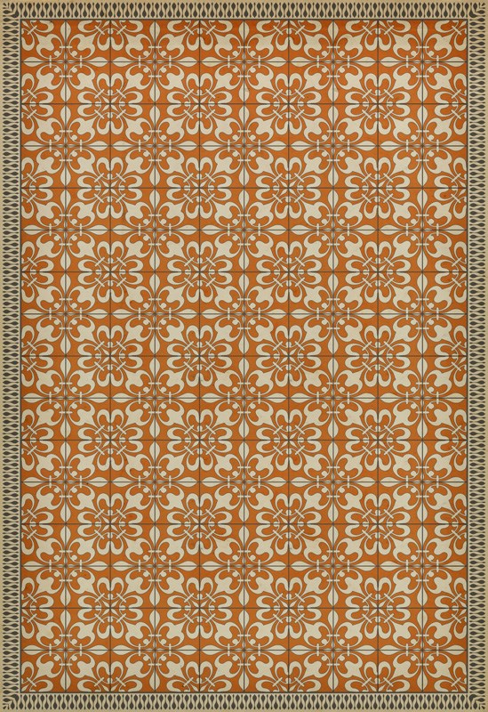 spicher and company classic vinyl pattern 55 the heat of summer rug