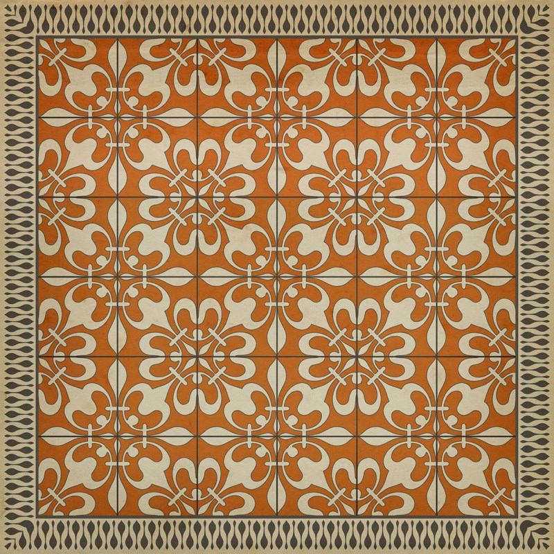 spicher and company classic vinyl pattern 55 the heat of summer rug