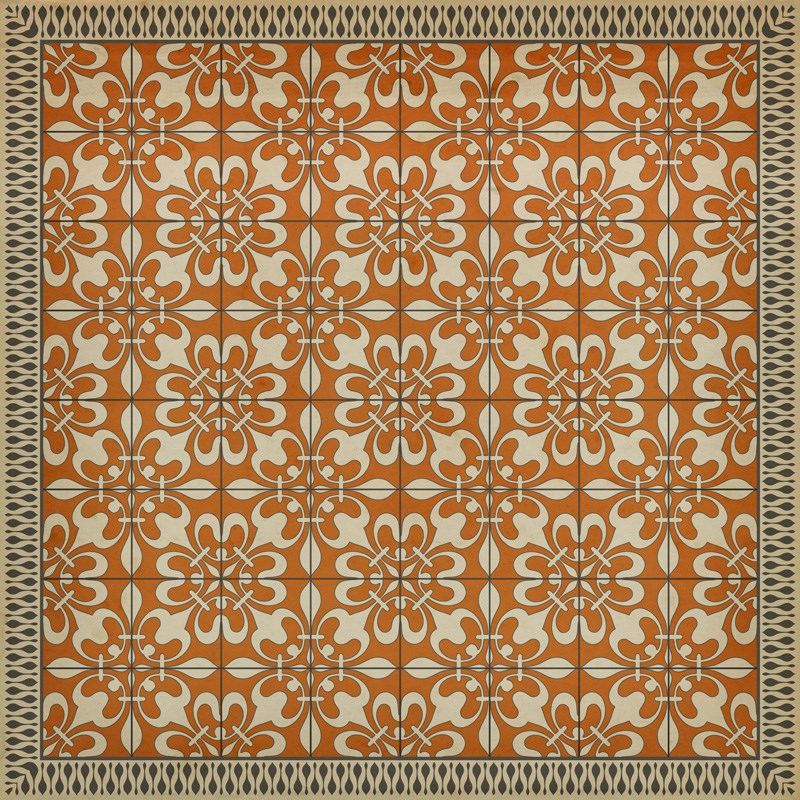 spicher and company classic vinyl pattern 55 the heat of summer rug