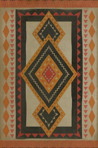 spicher and company classic vinyl pattern 61 bohemian rug