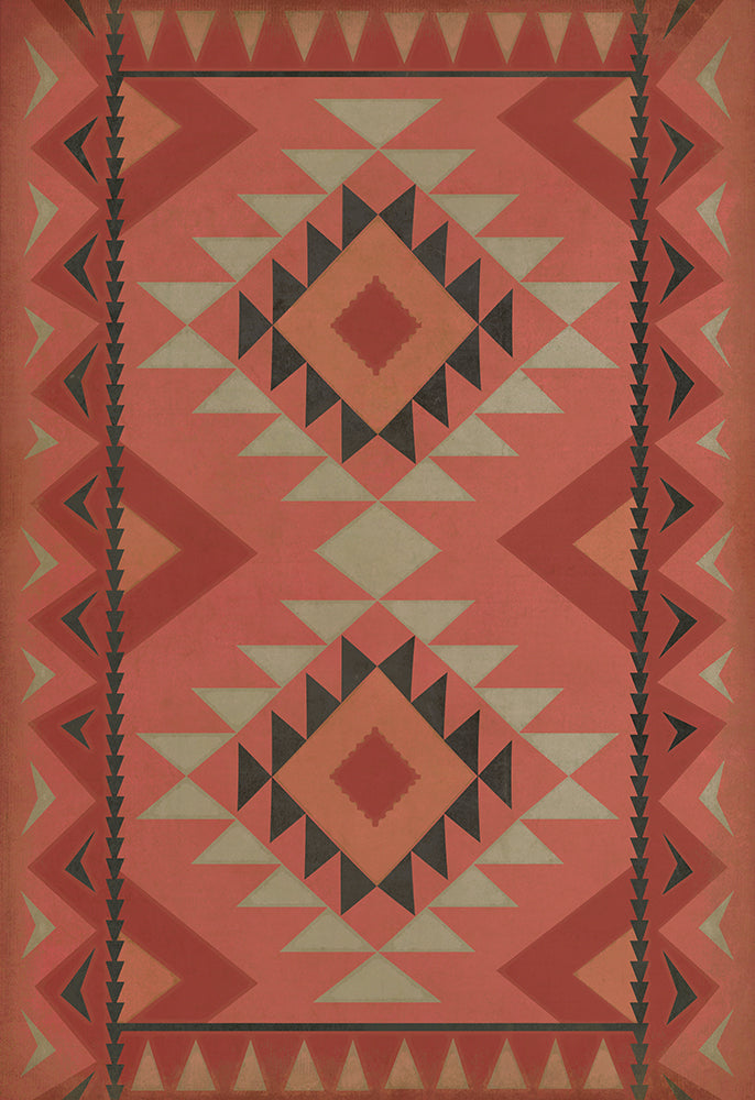 spicher and company classic vinyl pattern 62 beatnik rug