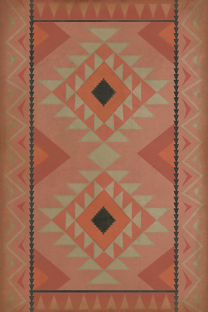 spicher and company classic vinyl pattern 62 peacenik rug