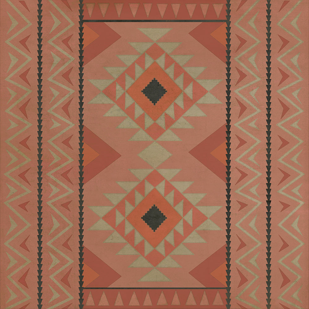 spicher and company classic vinyl pattern 62 peacenik rug