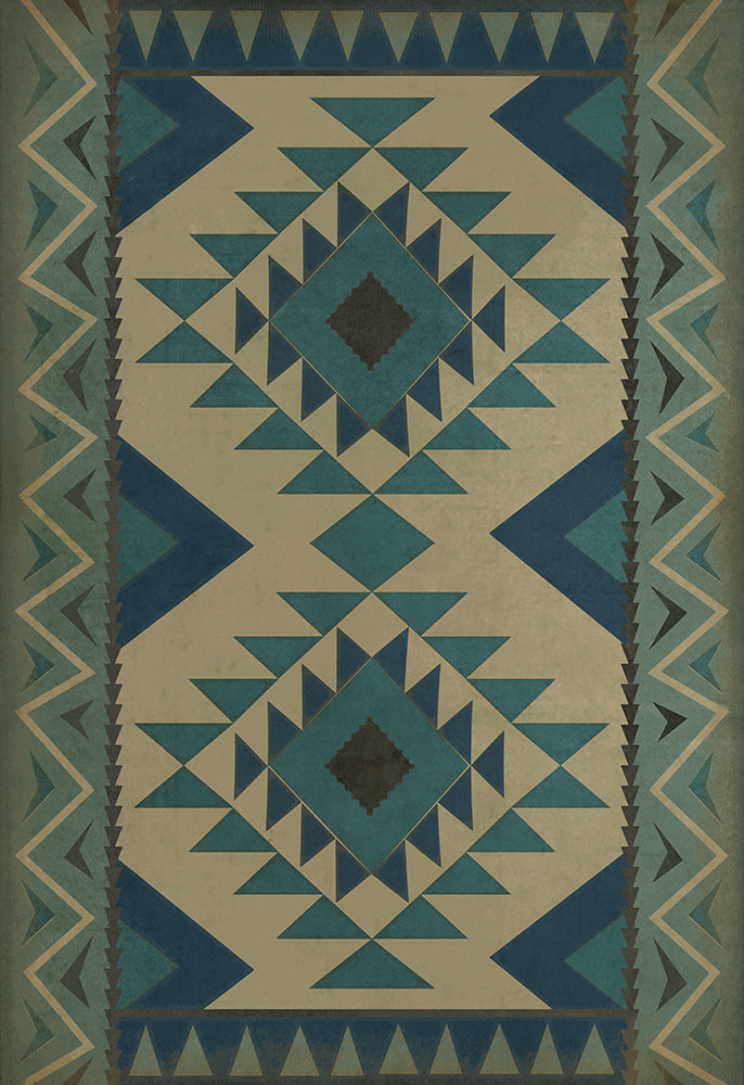 spicher and company classic vinyl pattern 62 tramp rug