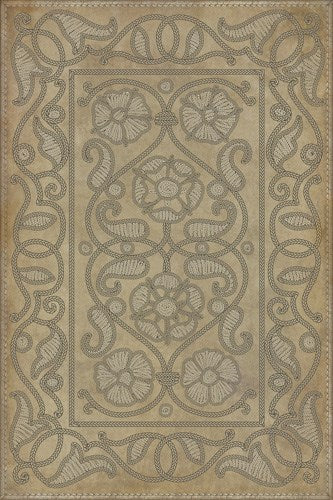 spicher and company classic vinyl pattern 64 book of secrets rug