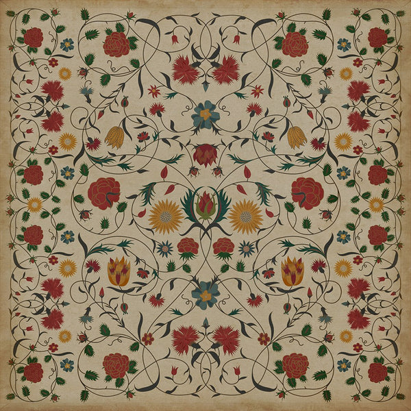 spicher and company williamsburg floral abigail rug