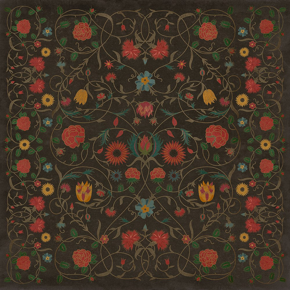 spicher and company williamsburg floral susannah rug