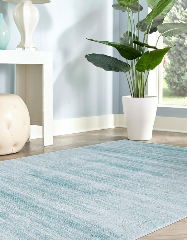 unique loom uptown madison avenue uptown  turquoise rug