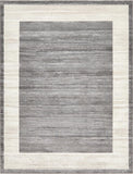 unique loom uptown yorkville uptown  gray rug