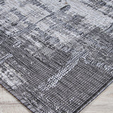 couristan charm 2559 2009 anthracite light grey rug