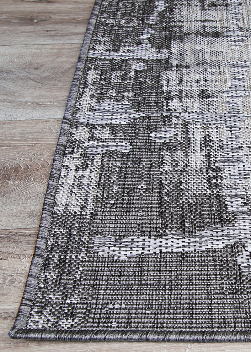 couristan charm 2559 2009 anthracite light grey rug