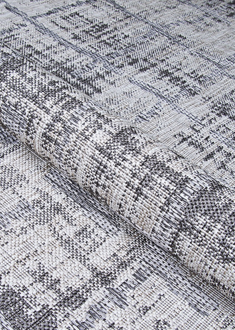 couristan charm 2559 2009 anthracite light grey rug