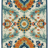 capel rambler manihari 2582 vanilla multi rug