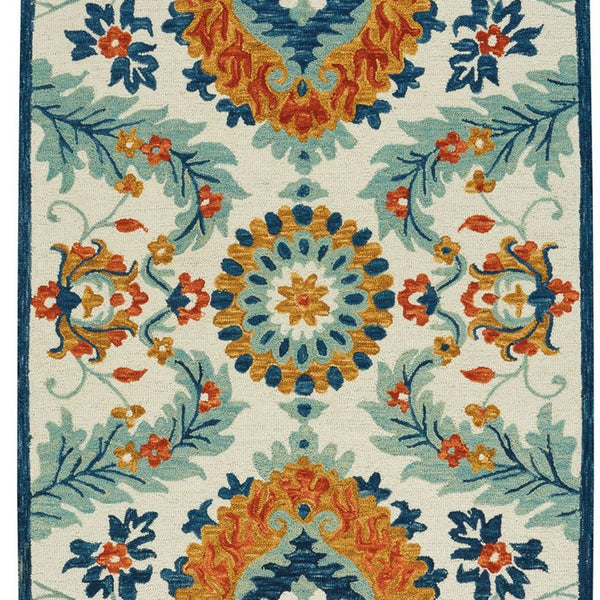capel rambler manihari 2582 vanilla multi rug