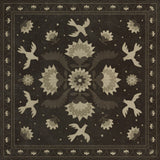 spicher and company williamsburg applique stitches of the hours rug