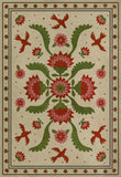spicher and company williamsburg applique the frolic rug