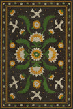 spicher and company williamsburg applique the greenest dells rug