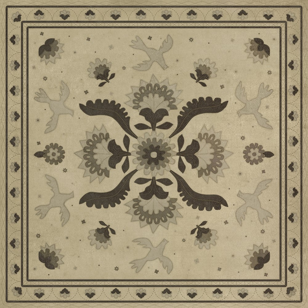 spicher and company williamsburg applique with joy we strung rug