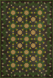 spicher and company williamsburg needlework pollys penny squares rug