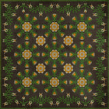 spicher and company williamsburg needlework pollys penny squares rug