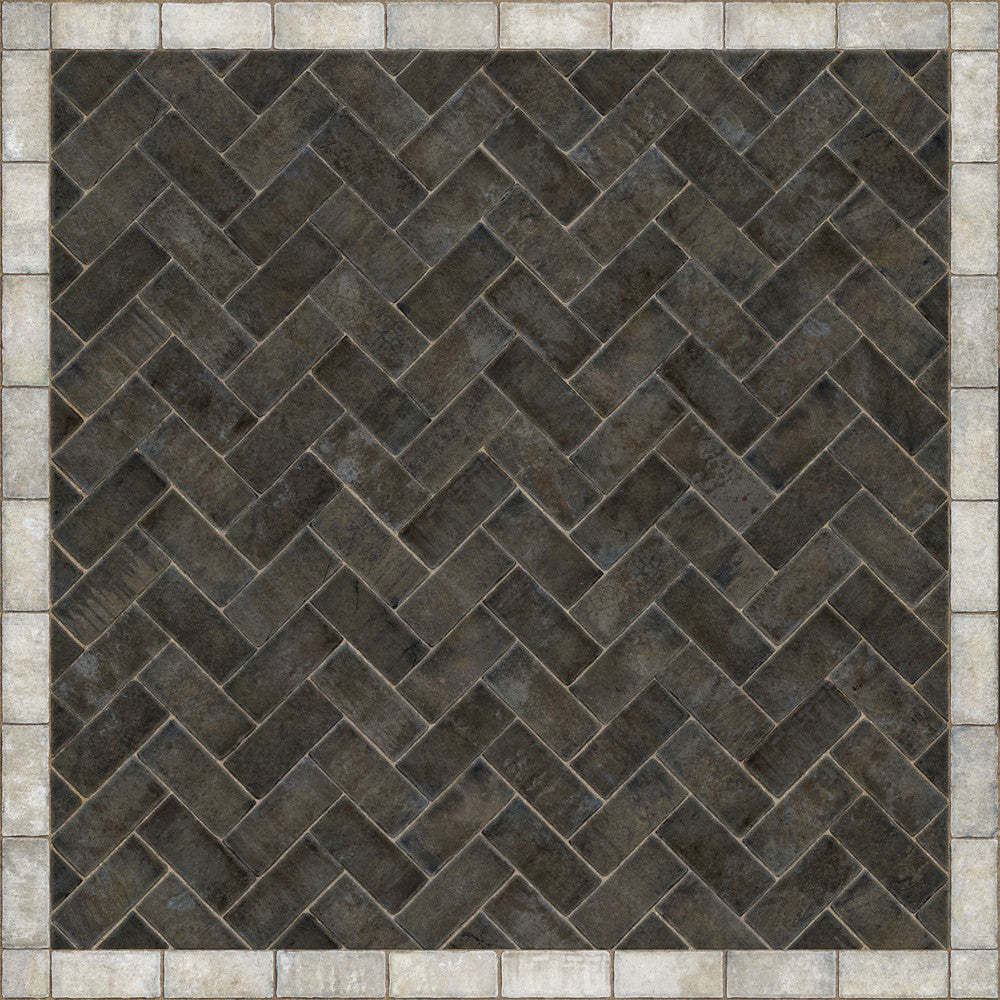 spicher and company williamsburg herringbone pewterware rug