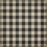spicher and company williamsburg gingham canvas black rug