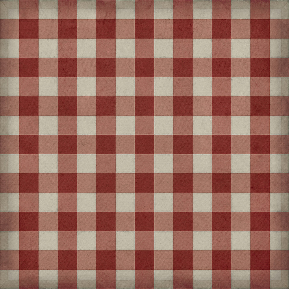 spicher and company williamsburg gingham canvas red rug