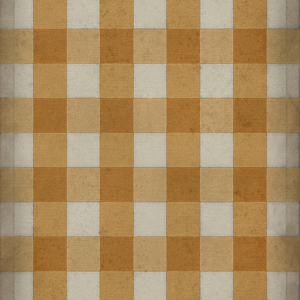 spicher and company williamsburg gingham canvas yellow rug