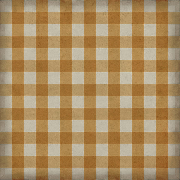 spicher and company williamsburg gingham canvas yellow rug