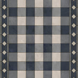 spicher and company williamsburg gingham tile blue rug