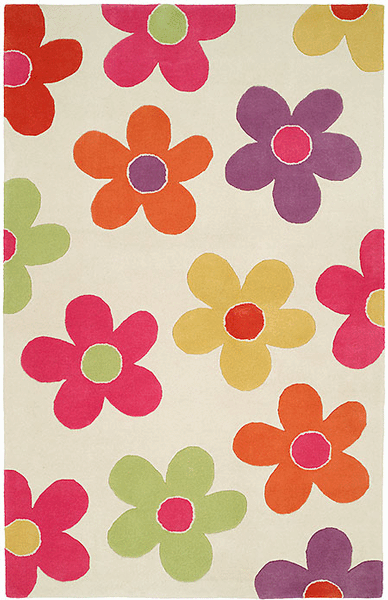 HRI Florence 30368 Ivory Rug