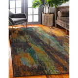 unique loom lilly jardin bar011mlt multi rug