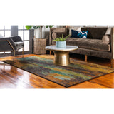 unique loom lilly jardin bar011mlt multi rug