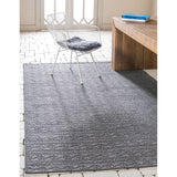 unique loom outdoor links omd005gry gray rug